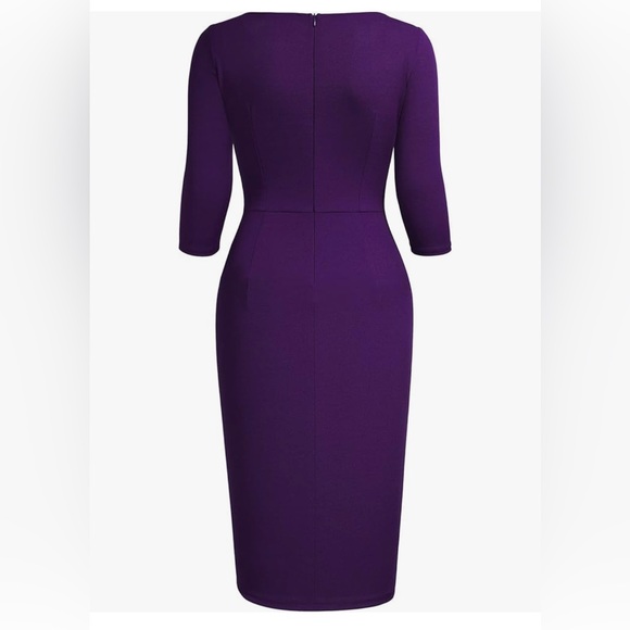 NWT Aisize 3/4 sleeve dress - Picture 8 of 10